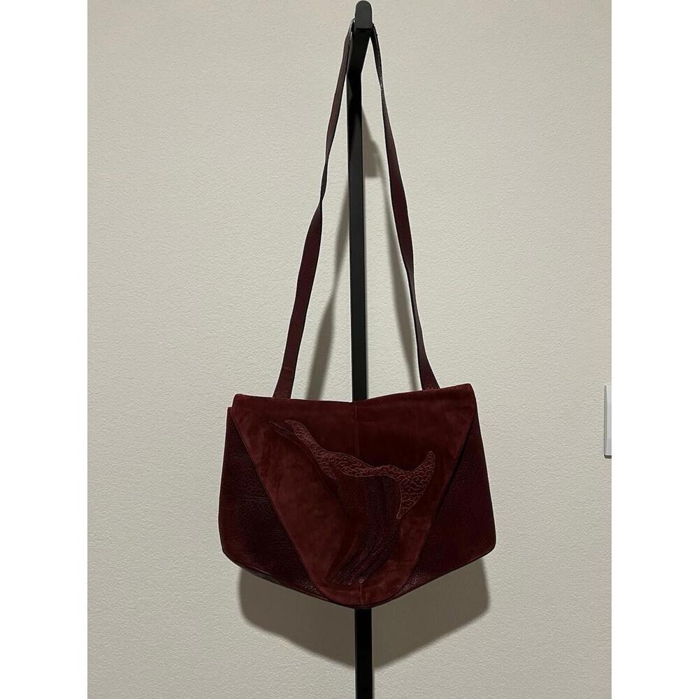 Rare Vintage Rodo Envelope Purse with Bird Accent